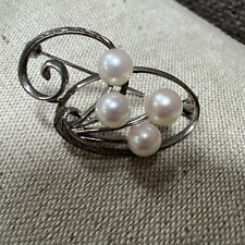 Vtg mikimoto sterling for sale  Summit