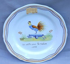 Quimper henriot revolutionary d'occasion  Auray