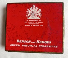 Benson hedges metal for sale Benson hedges metal for sale  COLWYN BAY