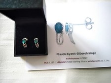 Pfauen kyanit silber gebraucht kaufen  Günzburg