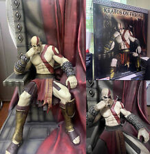 Usado, Estátua Gaming Heads God of War Kratos Throne edição padrão em estoque comprar usado  Enviando para Brazil