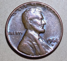 1968 lincoln penny for sale  San Antonio