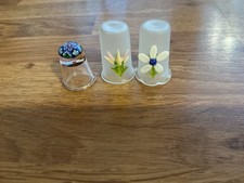 Glass thimbles. good for sale  CAERNARFON