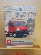 Renault mascott depliant usato  Macomer
