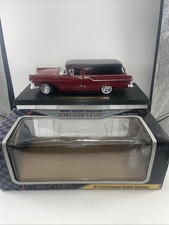 Usado, 1957 Ford Courier Sedan Delivery preto e vermelho escala 1:18 EM CAIXA comprar usado  Enviando para Brazil