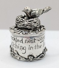 Vintage silver scenes for sale  CHESTERFIELD
