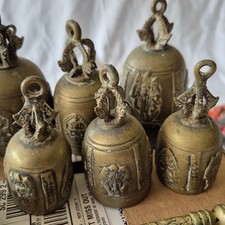 Brass bells buddhist for sale  Savannah
