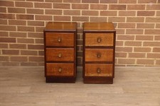Vintage oak bedside for sale  LONDON
