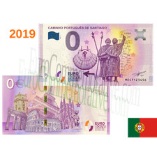 Usado, Billet Souvenir 2019 Portugal Caminho Portugues de Santiago comprar usado  Enviando para Brazil