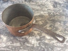Ancienne casserole cuivre d'occasion  Pas-en-Artois