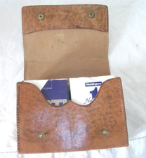 Vintage leather playing for sale  WALLINGFORD