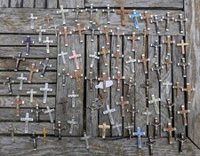 Lot crucifix croix d'occasion  Saint-Etienne