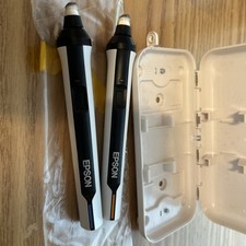 2 CANETAS INTERATIVAS EPSON ELPPN05 INTERATIVAS EASY PROJ.  Caneta stylus azul e laranja  comprar usado  Enviando para Brazil