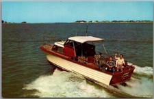 1950s Clearwater Beach, FL Cartão postal JAVA II Charter Fishing Boat / Earl Cummings comprar usado  Enviando para Brazil