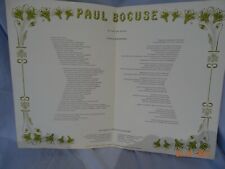 Menu paul bocuse d'occasion Menu paul bocuse d'occasion  Millas