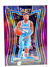 Brandon Miller 2024-25 SELECT #109 FLASH PURPLE PRIZM sp Hornets /249 comprar usado  Enviando para Brazil
