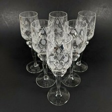 Cut crystal goblets for sale  Murphysboro