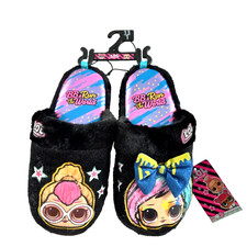 Chinelos LOL Surpresa Menina Tamanho 13/1 Multicolorido Peludo Slip On Bordado Novo comprar usado  Enviando para Brazil
