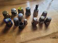 Vintage metal thimbles for sale  DUNFERMLINE