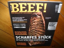 Zeitschrift beef männer gebraucht kaufen  Hamburg