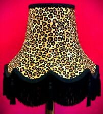 Leopard print lamp for sale  BOLTON