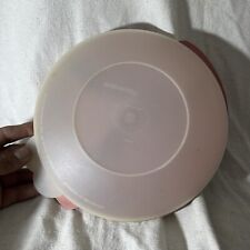 Tupperware 2604 prato dividido rosa lanche almoço microondas redondo reaquecível comprar usado  Enviando para Brazil