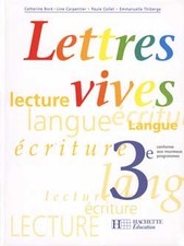 Lettres 3e. livre d'occasion Lettres 3e. livre d'occasion  France