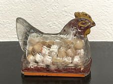 Vintage glass chicken for sale  Woodinville