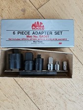 Juego de adaptadores de 6 piezas Mac Tools USA SAD6T segunda mano  Embacar hacia Mexico