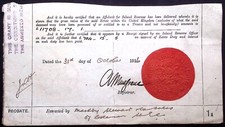 1916 embossed seal d'occasion  Expédié en Belgium