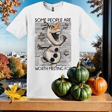 Camiseta unissex Disney Frozen Olaf Some People masculina feminina SY154 comprar usado  Enviando para Brazil