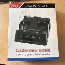 Novo Carregador de Controle Duplo PS4 – Dock de Carregamento Rápido com LED para PS4/Slim/Pro comprar usado Novo Carregador de Controle Duplo PS4 – Dock de Carregamento Rápido com LED para PS4/Slim/Pro comprar usado  Enviando para Brazil