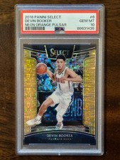 2018 Devin Booker Select #6 NEON ORANGE PULSAR /13 PSA 10, POP 2 comprar usado  Enviando para Brazil
