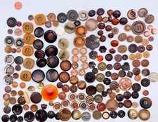 Vintage brown buttons for sale  Minneapolis