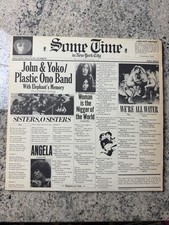 JOHN LENNON YOKO PLASTIC ONO BAND Some Time In New York City 1972 Double LP -EX comprar usado  Enviando para Brazil