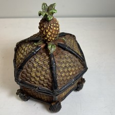 Vintage pineapple trinket for sale  North Haven