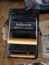 Paterson contact printer for sale  HAYLING ISLAND