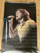 Mick jagger poster for sale  CHELTENHAM