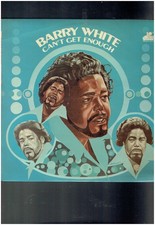 BARRY WHITE CAN'T GET ENOUGH 1974 VINYL ALBUM, usado comprar usado  Enviando para Brazil