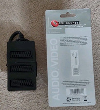 Connect scart plug for sale  BOGNOR REGIS