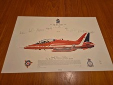 Signed squadron print for sale  BANWELL