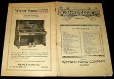 Werner piano company for sale  Eugene
