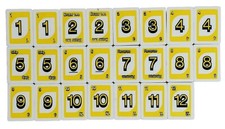 Jogo de tabuleiro UNO Rummy Up substituição azulejos originais apenas amarelo Mattel 23 peças comprar usado  Enviando para Brazil
