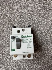 Crabtree 63a 30ma for sale  ILFRACOMBE
