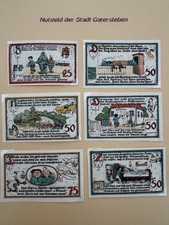 Notgeld gatersleben scheine gebraucht kaufen  Jena