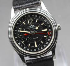 [N ESTADO PERFEITO] ORIS ponteiro data 7476 pequenos segundos preto 37mm relógio automático masculino, usado comprar usado  Enviando para Brazil