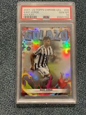 2021 Topps Chrome Uefa Kaio Jorge Golazo #G6 RC Rookie Silver PSA 10 Gem Pop 2 comprar usado  Enviando para Brazil