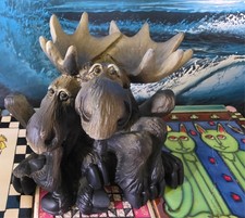 Vintage moose figurine for sale  Daytona Beach