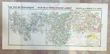 Wine map champagne d'occasion  Paris VI