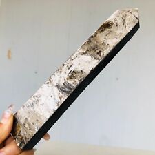 Torre de cristal de quartzo mica preta natural 237 g ponto varinha cura mineral X385 comprar usado  Enviando para Brazil